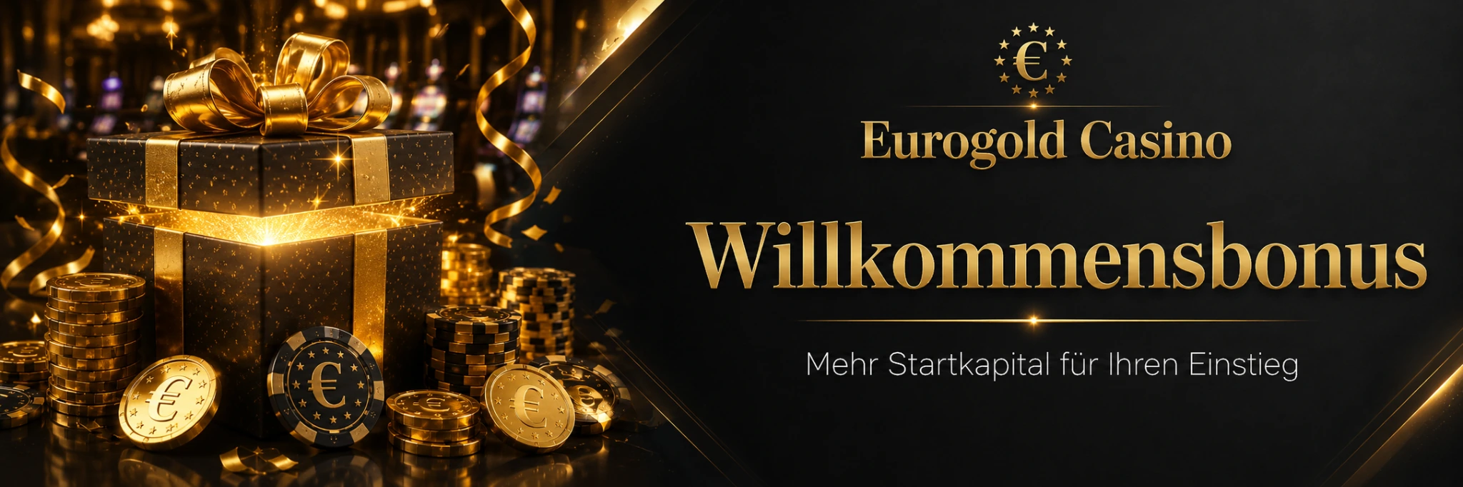 Eurogold Casino Registrierungsbonus 150 Prozent bis 15000 Euro